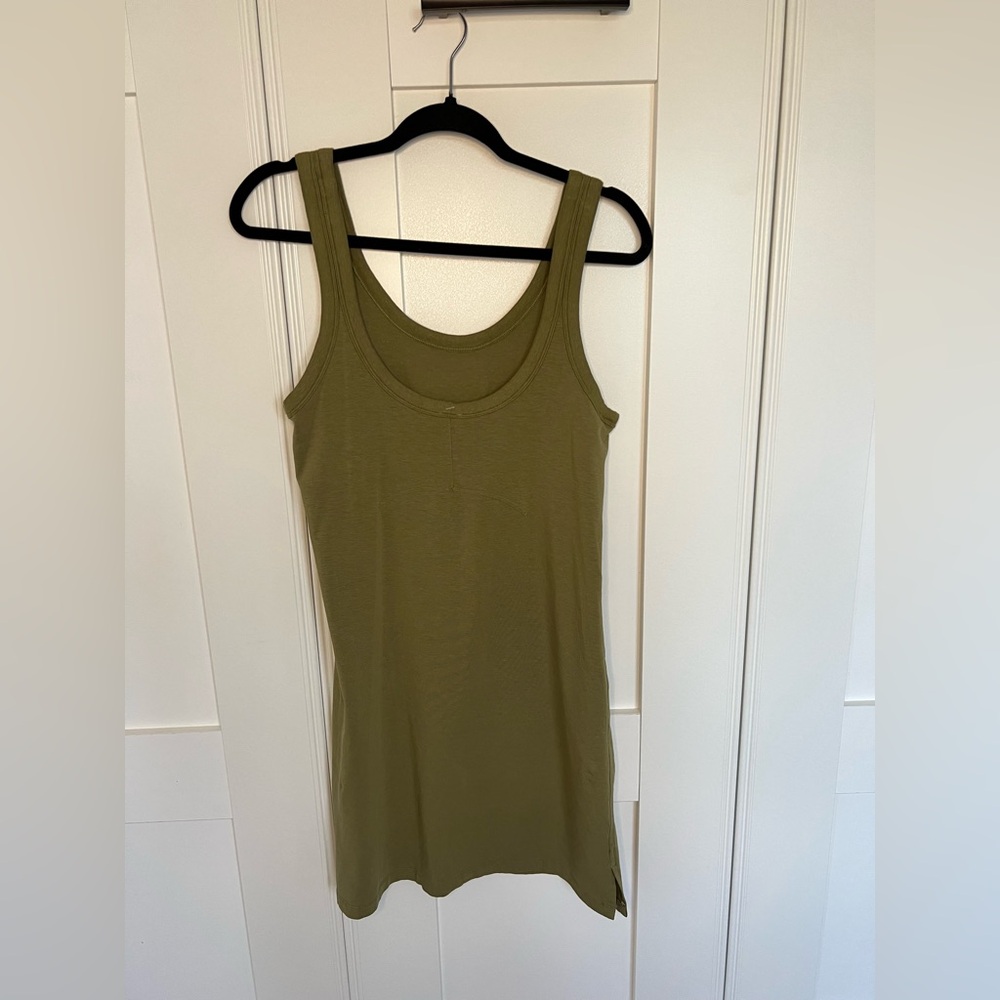 LULULEMON Classic-Fit Cotton-Blend Scoop Dress
Bronze Green medium mini casual - Picture 7 of 11
